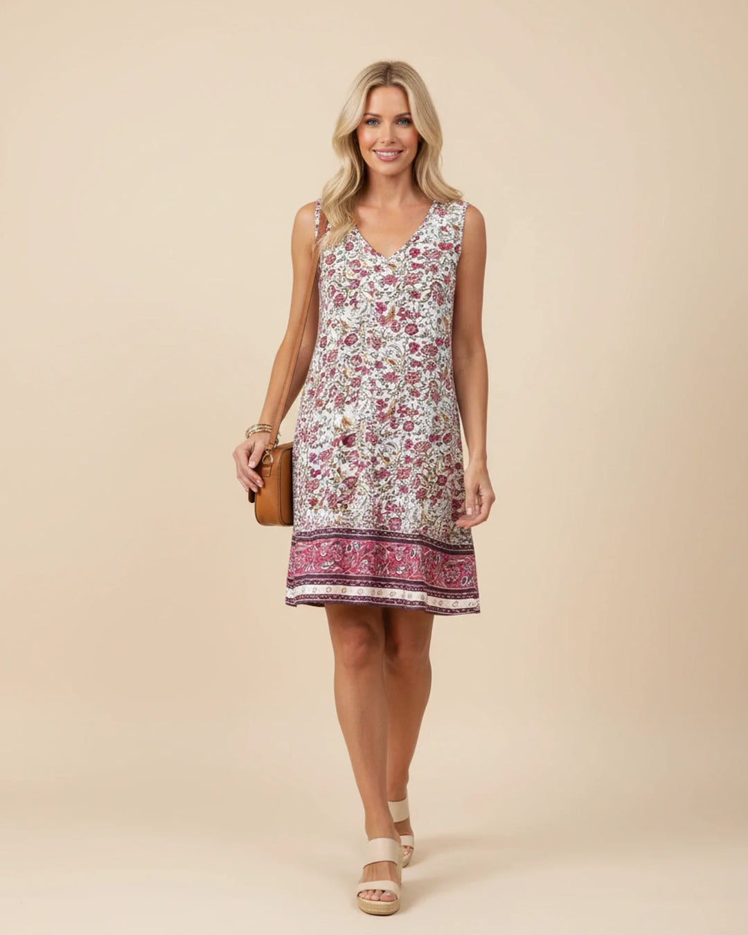 Women's Sleeveless Summer Mini Dress 2