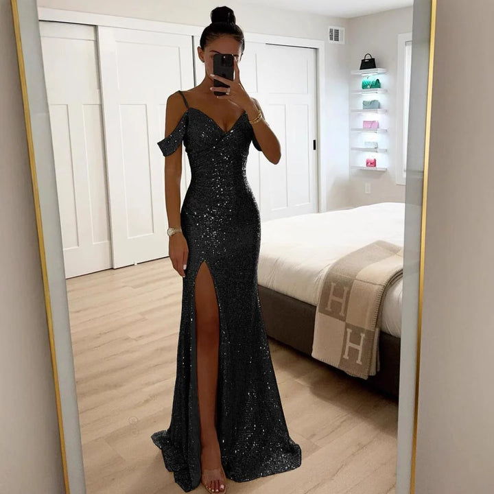 Women's Sparkling Evening Maxi Dress 1