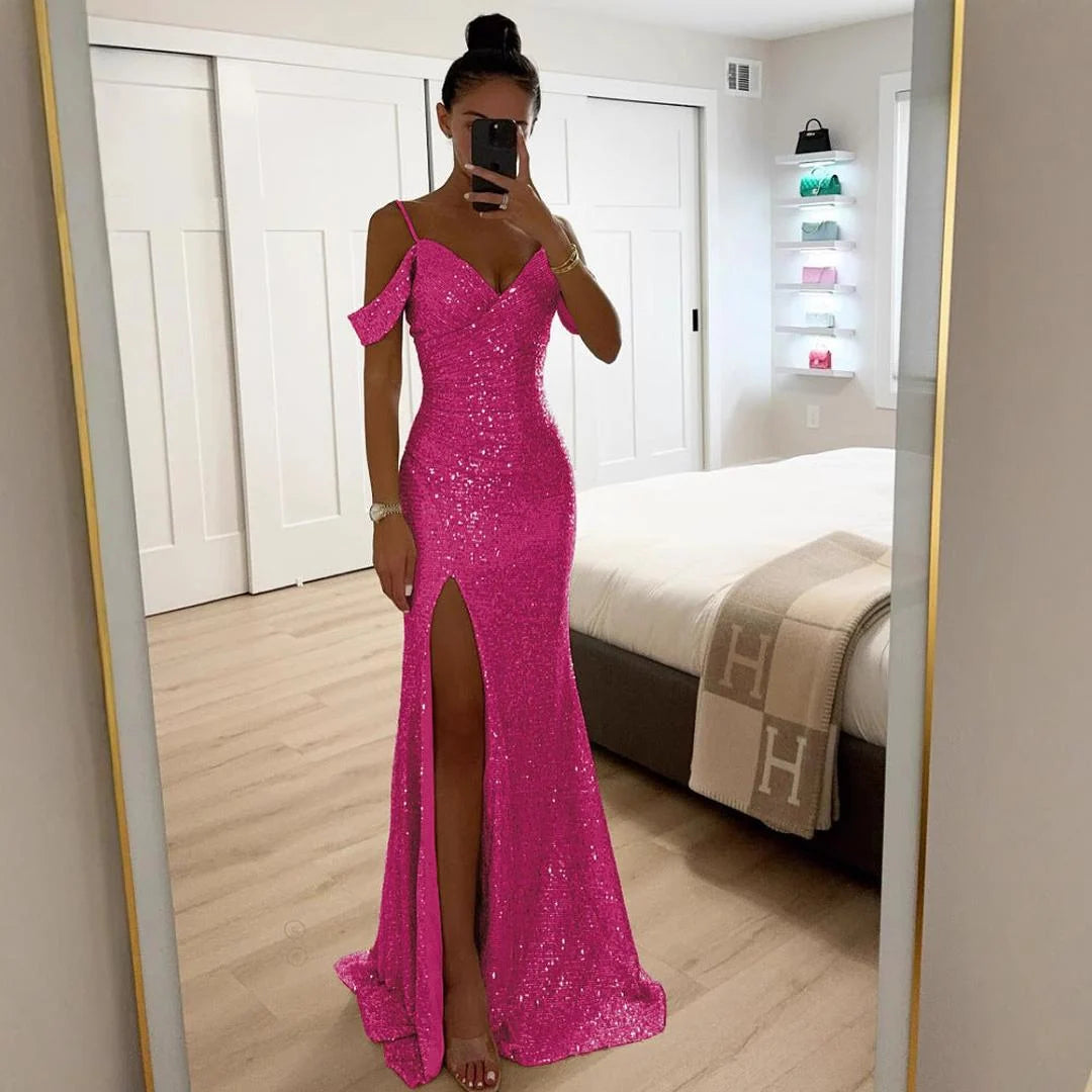 Women's Sparkling Evening Maxi Dress 4