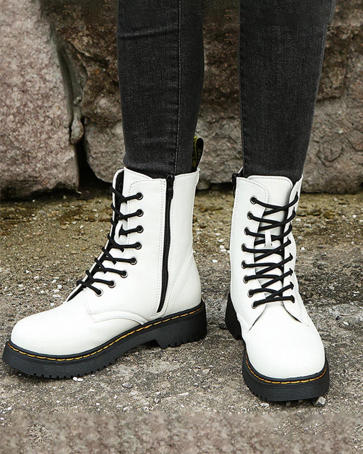 Women's Suede Ankle Boots | Wool-Lined Zip-Up Boots 1