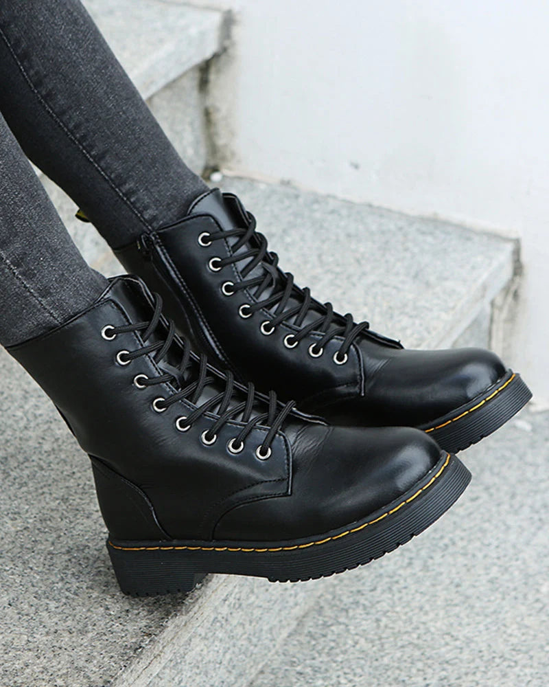 Women's Suede Ankle Boots | Wool-Lined Zip-Up Boots 5