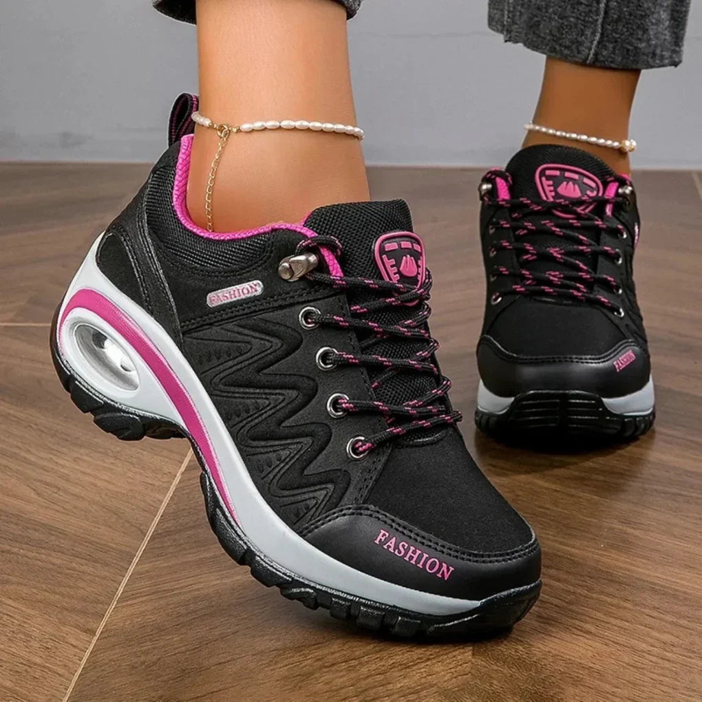 Women's waterproof hiking shoes with non-slip sole 2