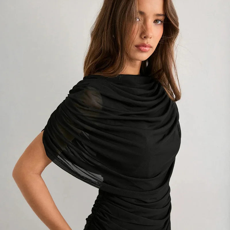 Y2K Top with gathers and draping 4