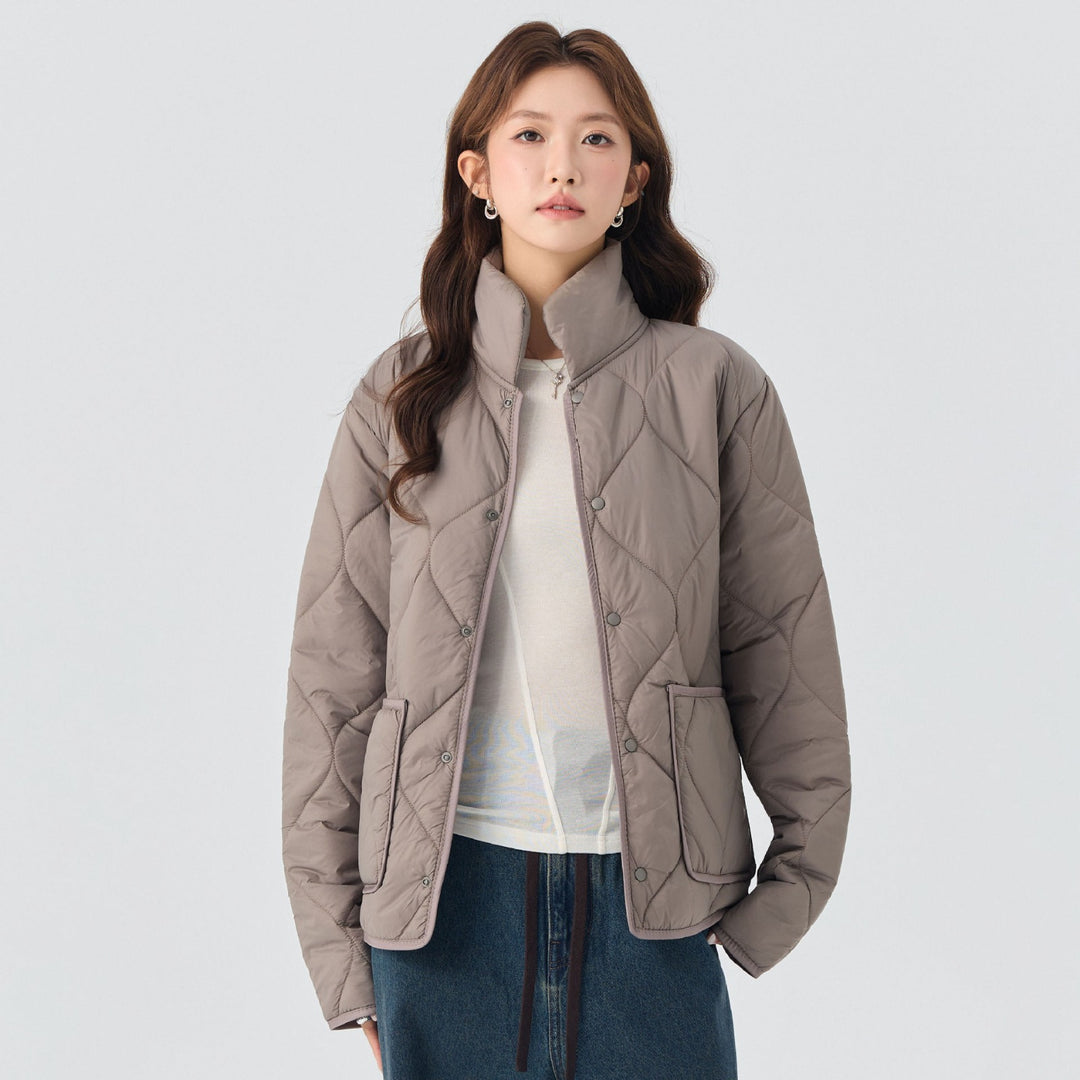 Sophie | Women's Quilted Stand-Collar Transitional Jacket