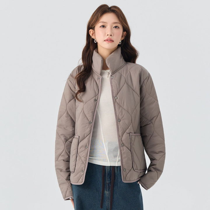 Sophie | Women's Quilted Stand-Collar Transitional Jacket