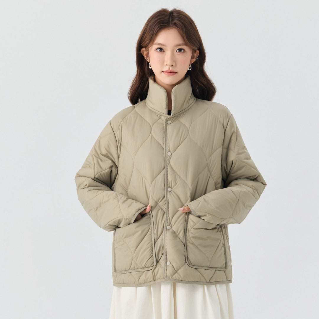 Sophie | Women's Quilted Stand-Collar Transitional Jacket