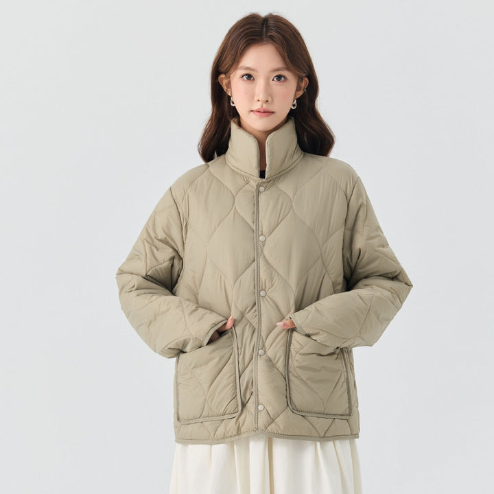 Sophie | Women's Quilted Stand-Collar Transitional Jacket